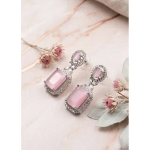PID-66244-Women-s-Brass-Silver-Plated-Drop-Earrings-Pink-1-1000x1000-1.webp